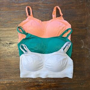 Lot of 3 Soma Enbliss Luxe Lace Back Bralette M